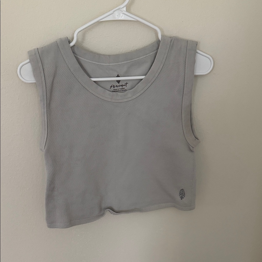 FP Movement by Free People Gray Tank Top